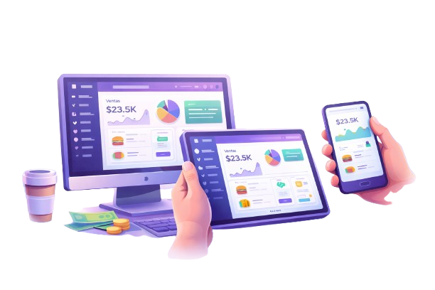 Dashboard de ventas y reportes