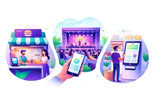 Ilustración de tipos de venta